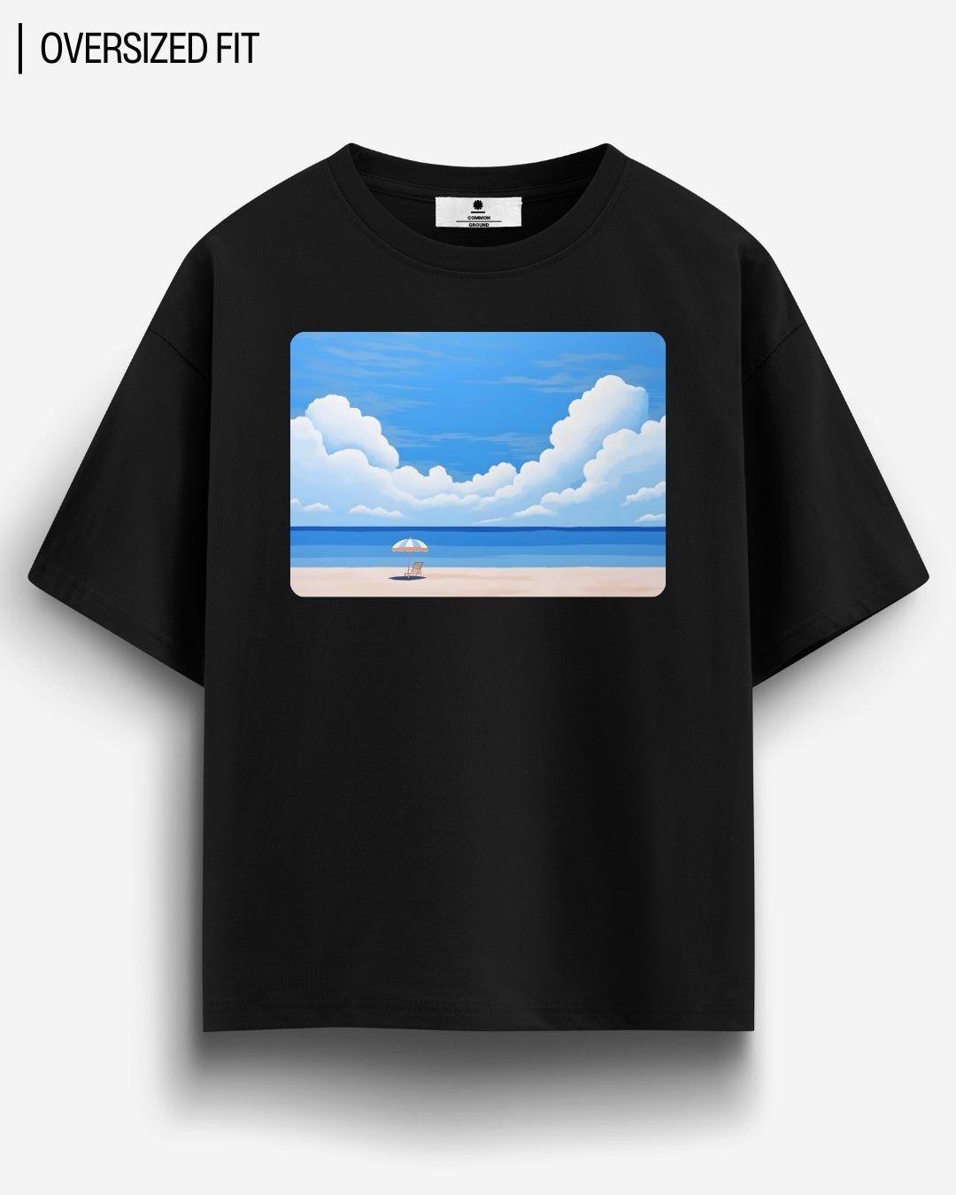 BEACH DAYS OVERSIZED T - SHIRT - COMMONGROUND