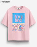 BEACH DAYS OVERSIZED T - SHIRT - COMMONGROUND