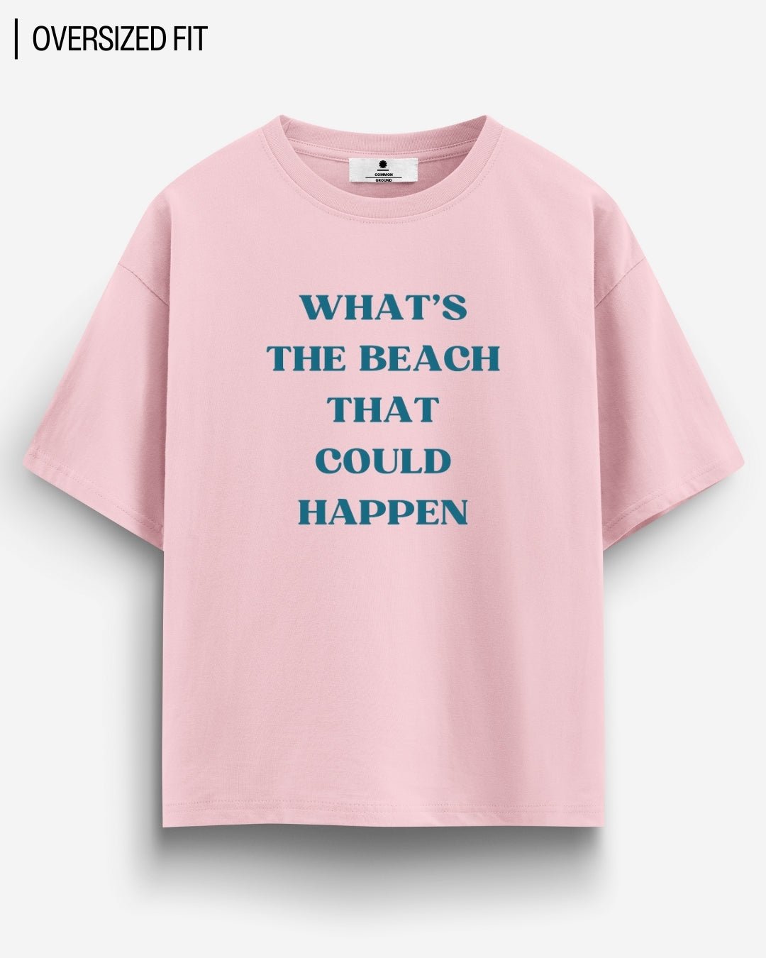 BEACH OVERSIZED T - SHIRT - COMMONGROUND