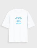 BEACH OVERSIZED T - SHIRT - COMMONGROUND