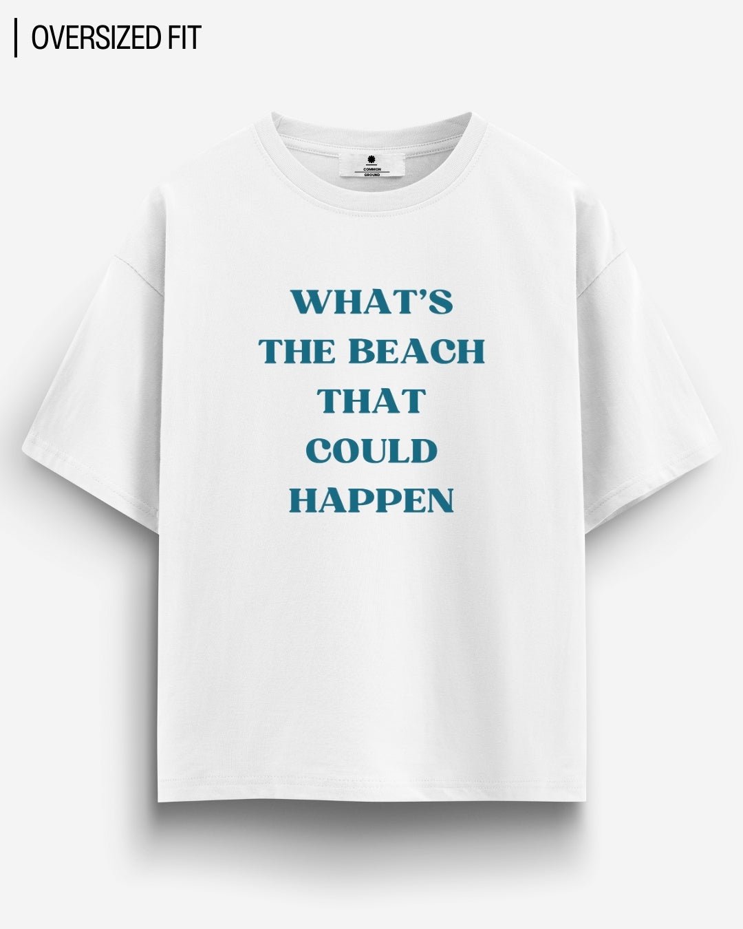 BEACH OVERSIZED T - SHIRT - COMMONGROUND
