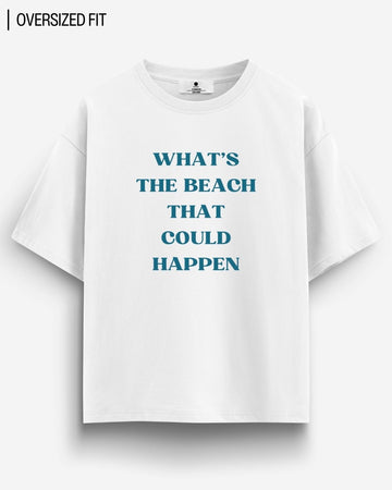 BEACH OVERSIZED T - SHIRT - COMMONGROUND