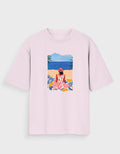 BEACH PICNIC OVERSIZED T - SHIRT - COMMONGROUND