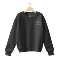 BLACK REGULAR SWEATSHIRT - COMMONGROUND