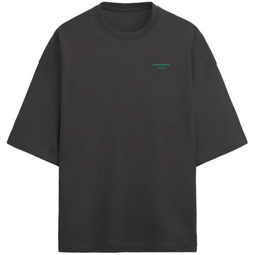 BLACK TERRY OVERSIZED T - SHIRT - COMMONGROUND