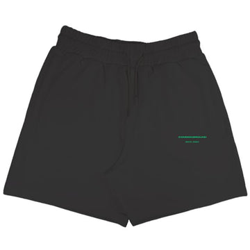 BLACK TERRY SHORTS - COMMONGROUND