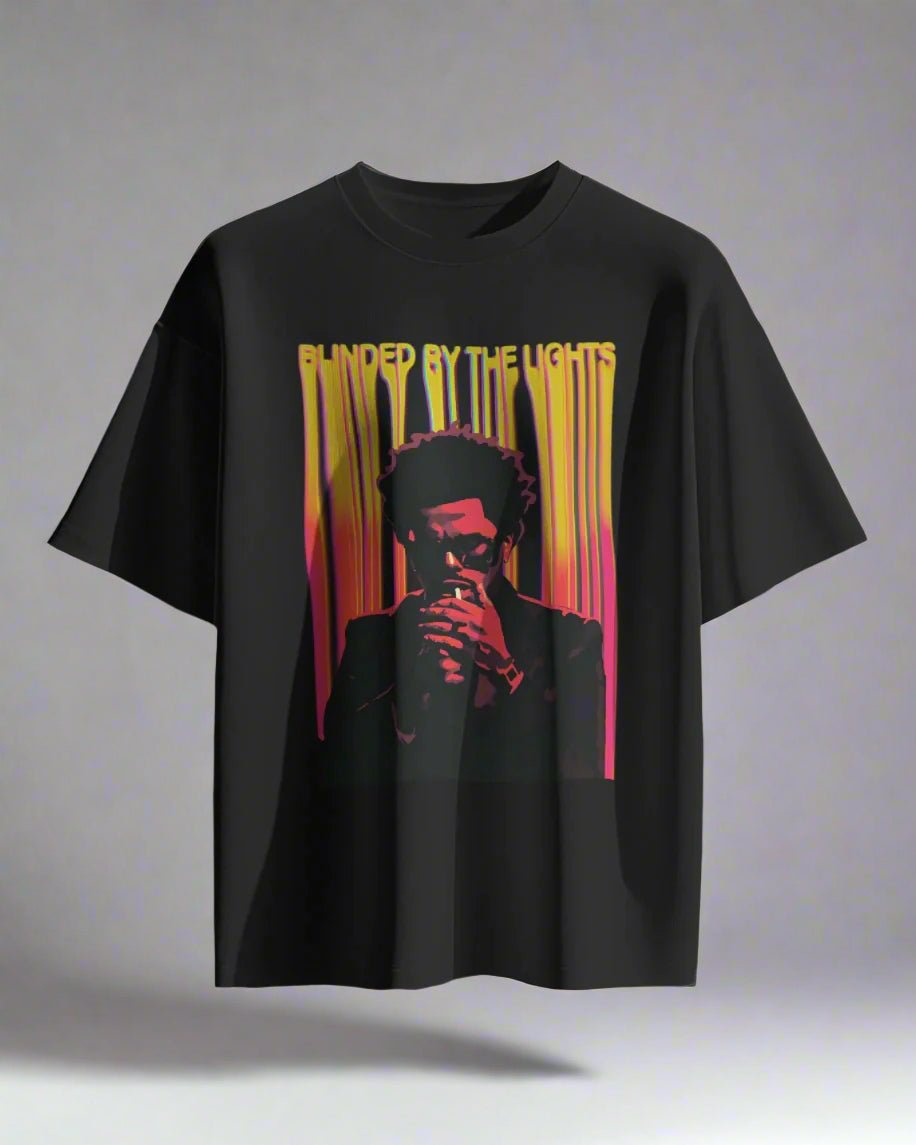 BLINDED LIGHTS OVERSIZED T - SHIRT - COMMONGROUND