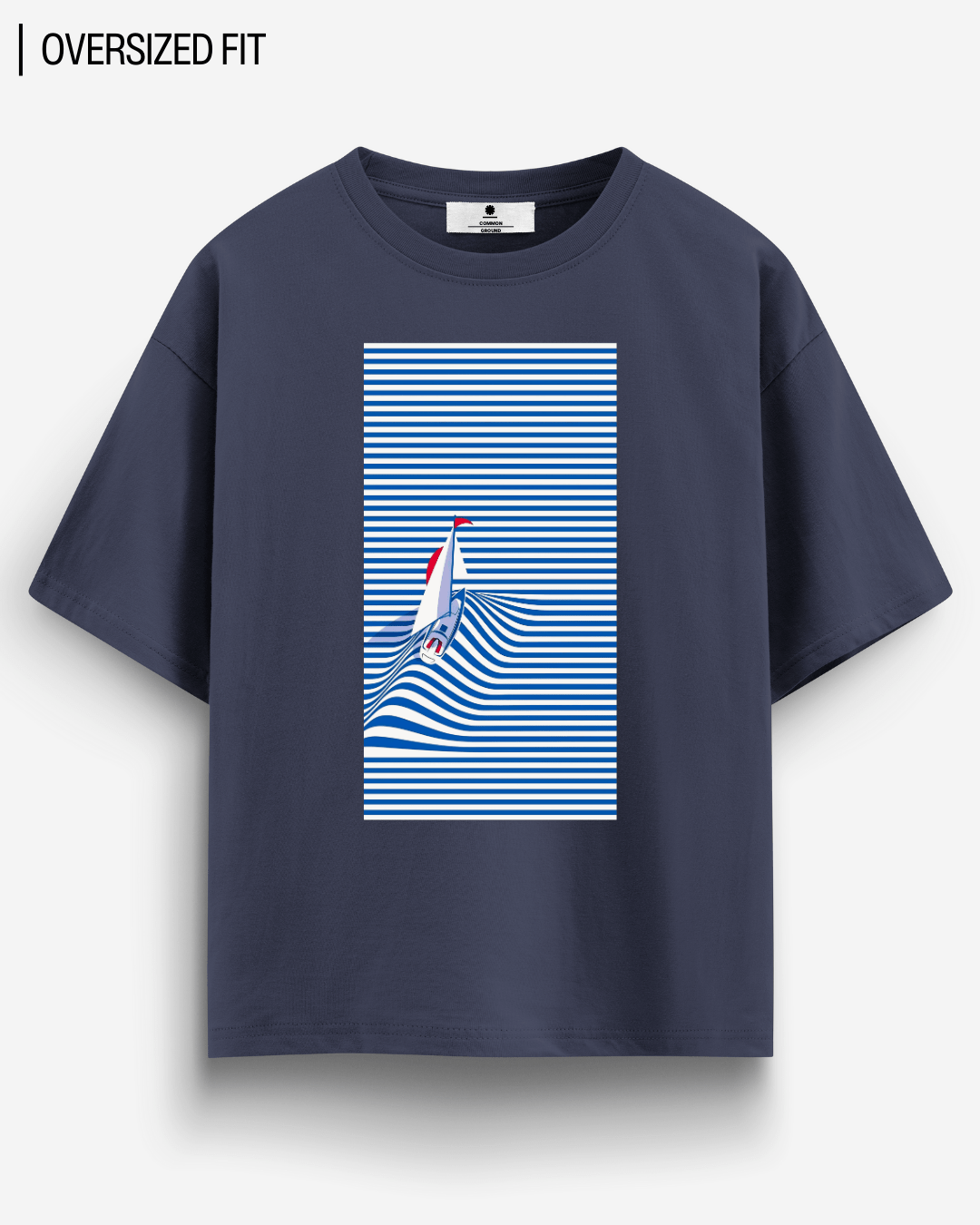 BOAT CLUB OVERSIZED T - SHIRT - COMMONGROUND