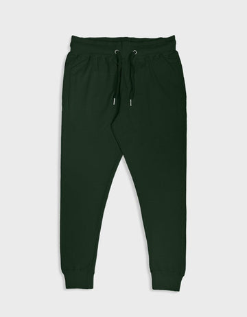 BOTTLE GREEN UNISEX JOGGERS - COMMONGROUND