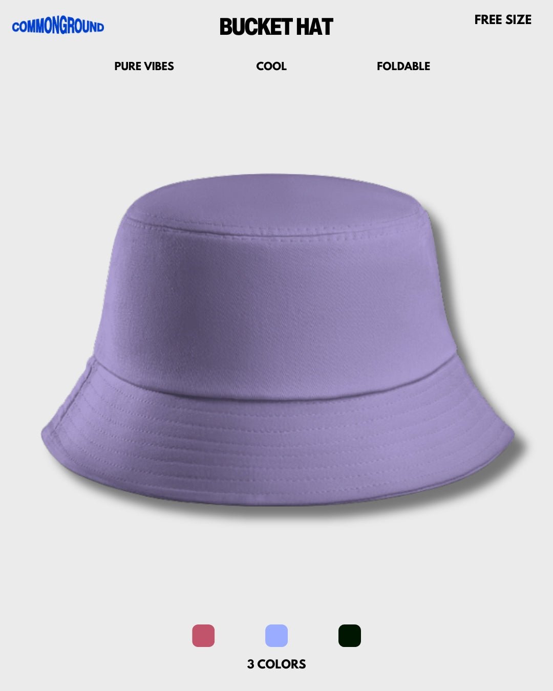 BUCKET HAT - COMMONGROUND