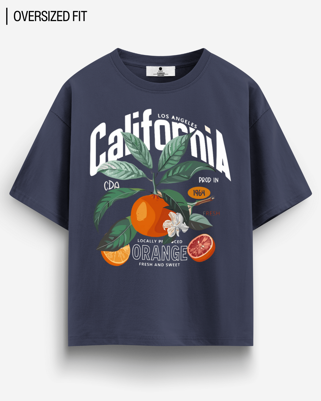 CALIFORNIA OVERSIZED T - SHIRT - COMMONGROUND