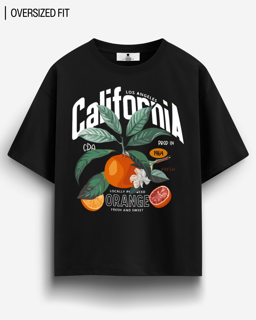 CALIFORNIA OVERSIZED T - SHIRT - COMMONGROUND