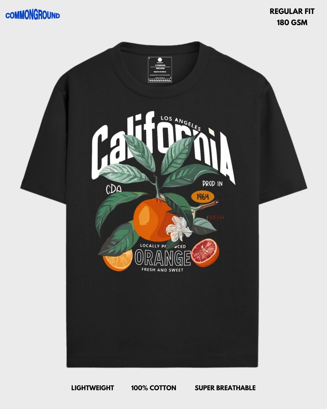 CALIFORNIA REGULAR T - SHIRT - COMMONGROUND