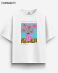 CAPRI FLOWER MARKET OVERSIZED T - SHIRT - COMMONGROUND