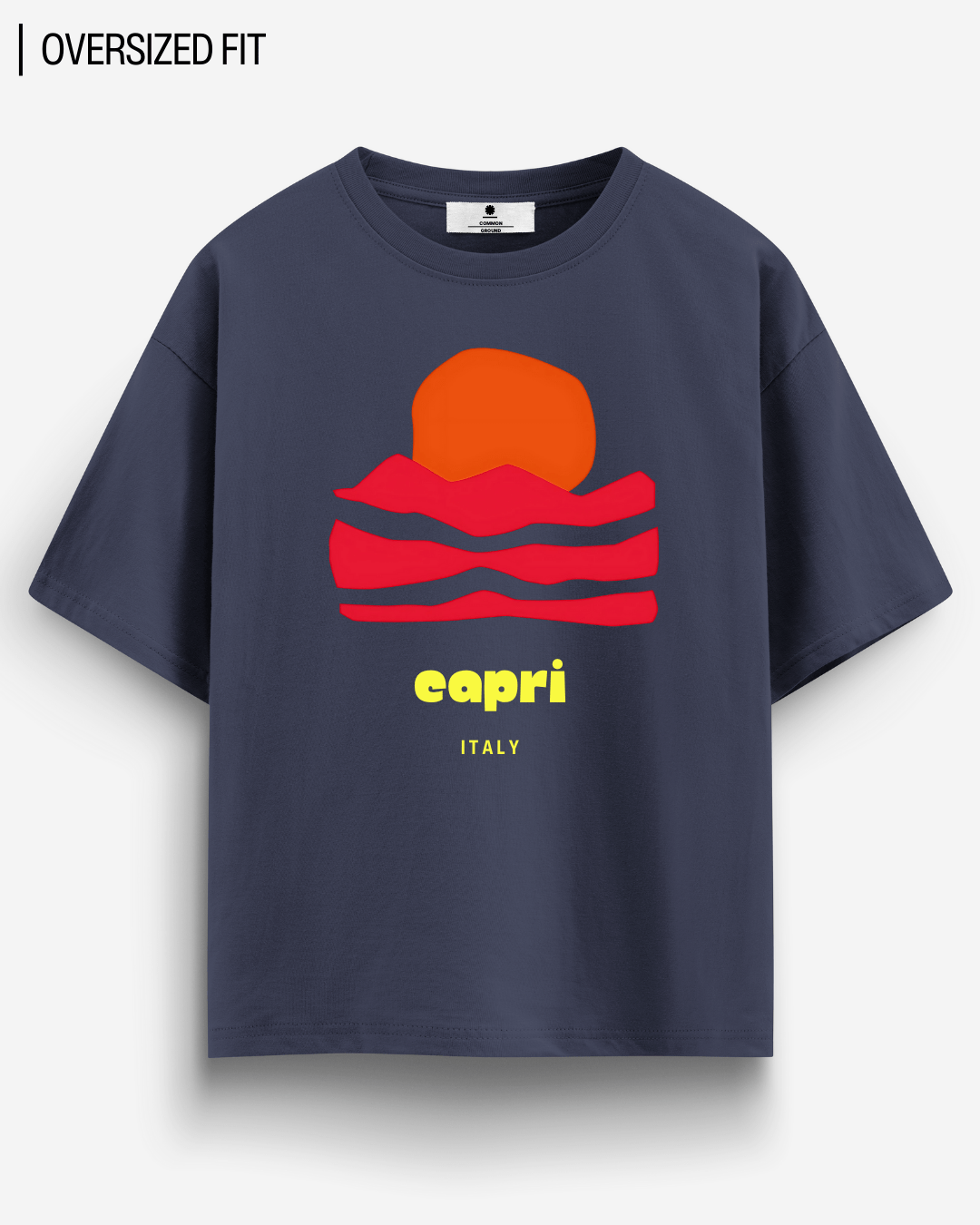 CAPRI ITALY OVERSIZED T - SHIRT - COMMONGROUND
