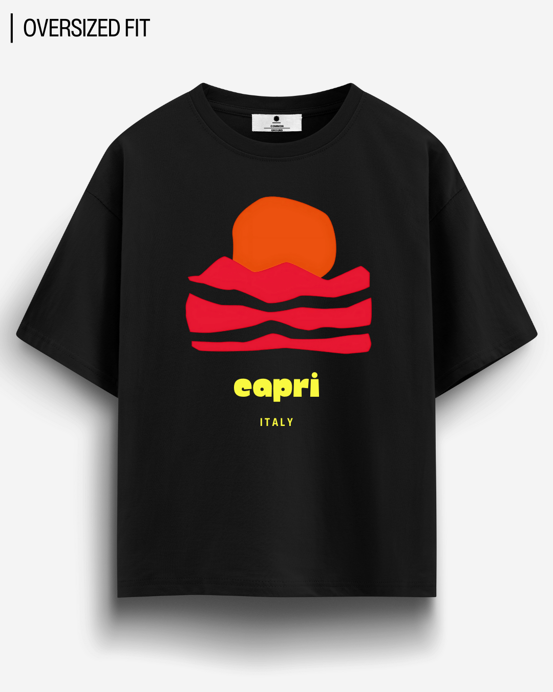 CAPRI ITALY OVERSIZED T - SHIRT - COMMONGROUND