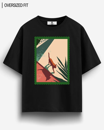 CAT AFTERNOONS OVERSIZED T - SHIRT - COMMONGROUND