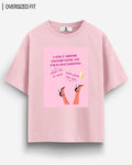 CHAMPAGNE OVERSIZED T - SHIRT - COMMONGROUND