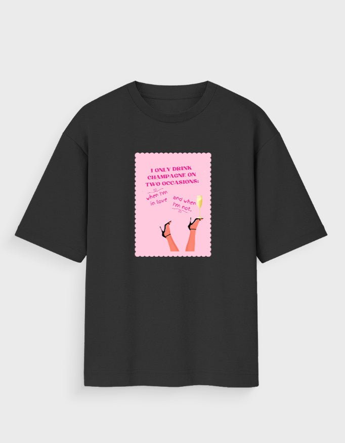 CHAMPAGNE OVERSIZED T - SHIRT - COMMONGROUND
