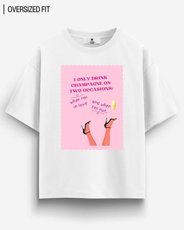 CHAMPAGNE OVERSIZED T - SHIRT - COMMONGROUND