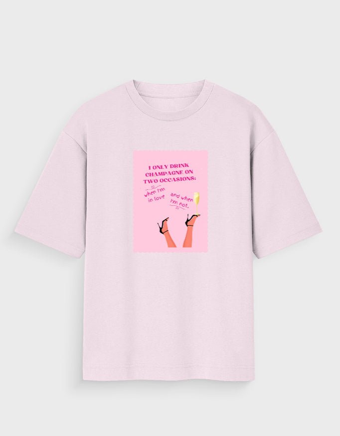 CHAMPAGNE OVERSIZED T - SHIRT - COMMONGROUND