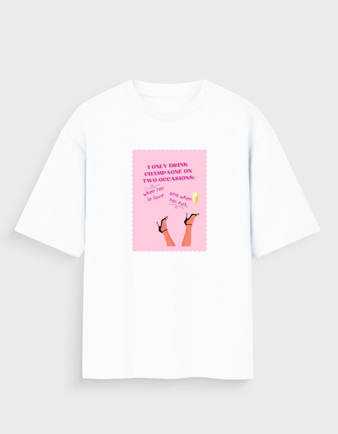 CHAMPAGNE OVERSIZED T - SHIRT - COMMONGROUND