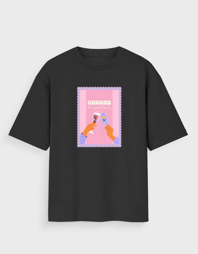 CHEERS OVERSIZED T - SHIRT - COMMONGROUND