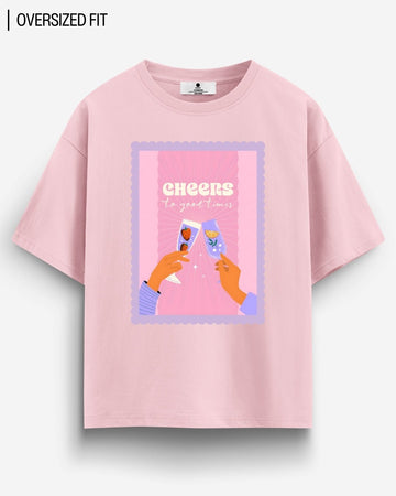 CHEERS OVERSIZED T - SHIRT - COMMONGROUND