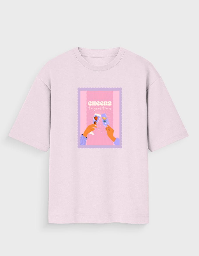 CHEERS OVERSIZED T - SHIRT - COMMONGROUND