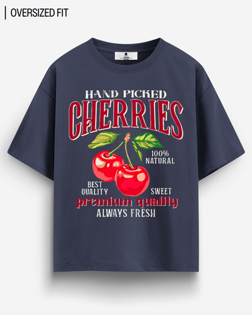 CHERRIES OVERSIZED T - SHIRT - COMMONGROUND