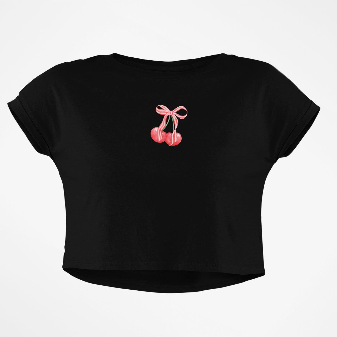 CHERRY BOW CROP TOP - COMMONGROUND