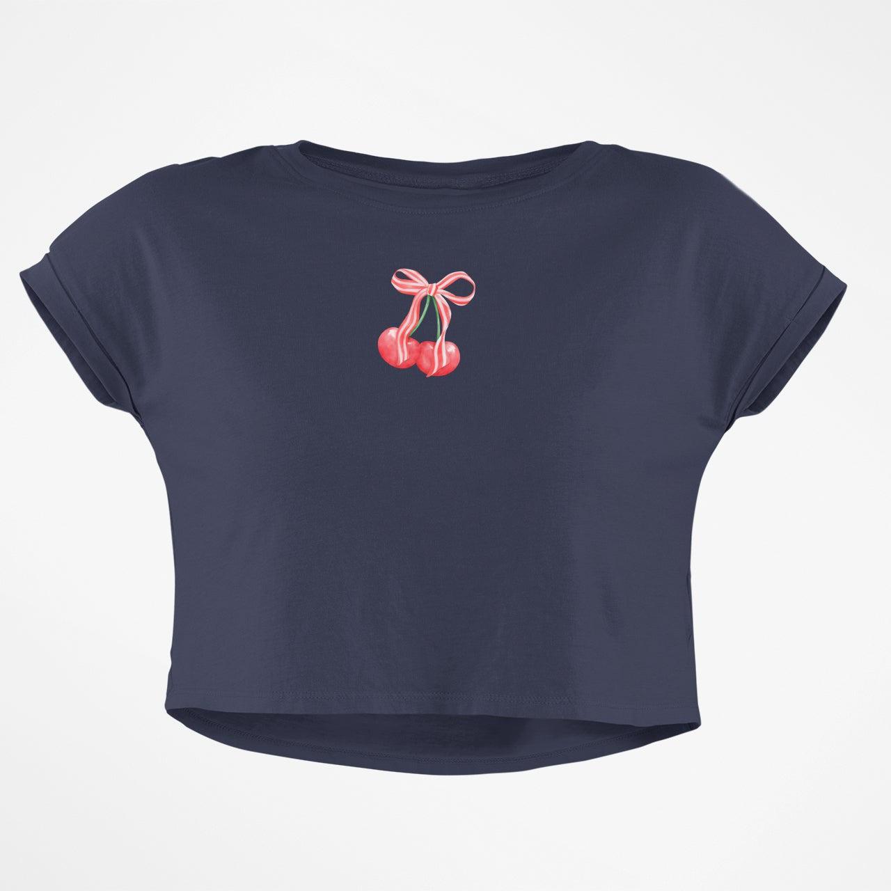 CHERRY BOW CROP TOP - COMMONGROUND