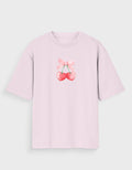 CHERRY HEARTS OVERSIZED T - SHIRT - COMMONGROUND