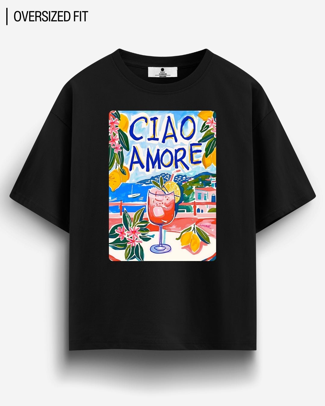 CIAO AMORE OVERSIZED T - SHIRT - COMMONGROUND