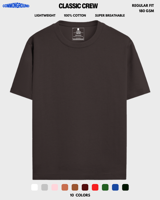 CLASSIC CREW T - SHIRT - COMMONGROUND