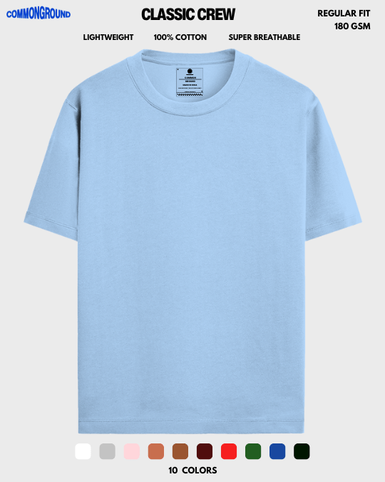CLASSIC CREW T - SHIRT - COMMONGROUND