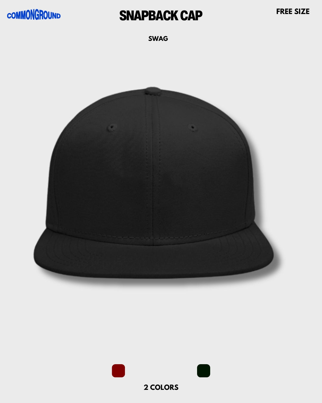 CLASSIC SNAPBACK CAP - COMMONGROUND