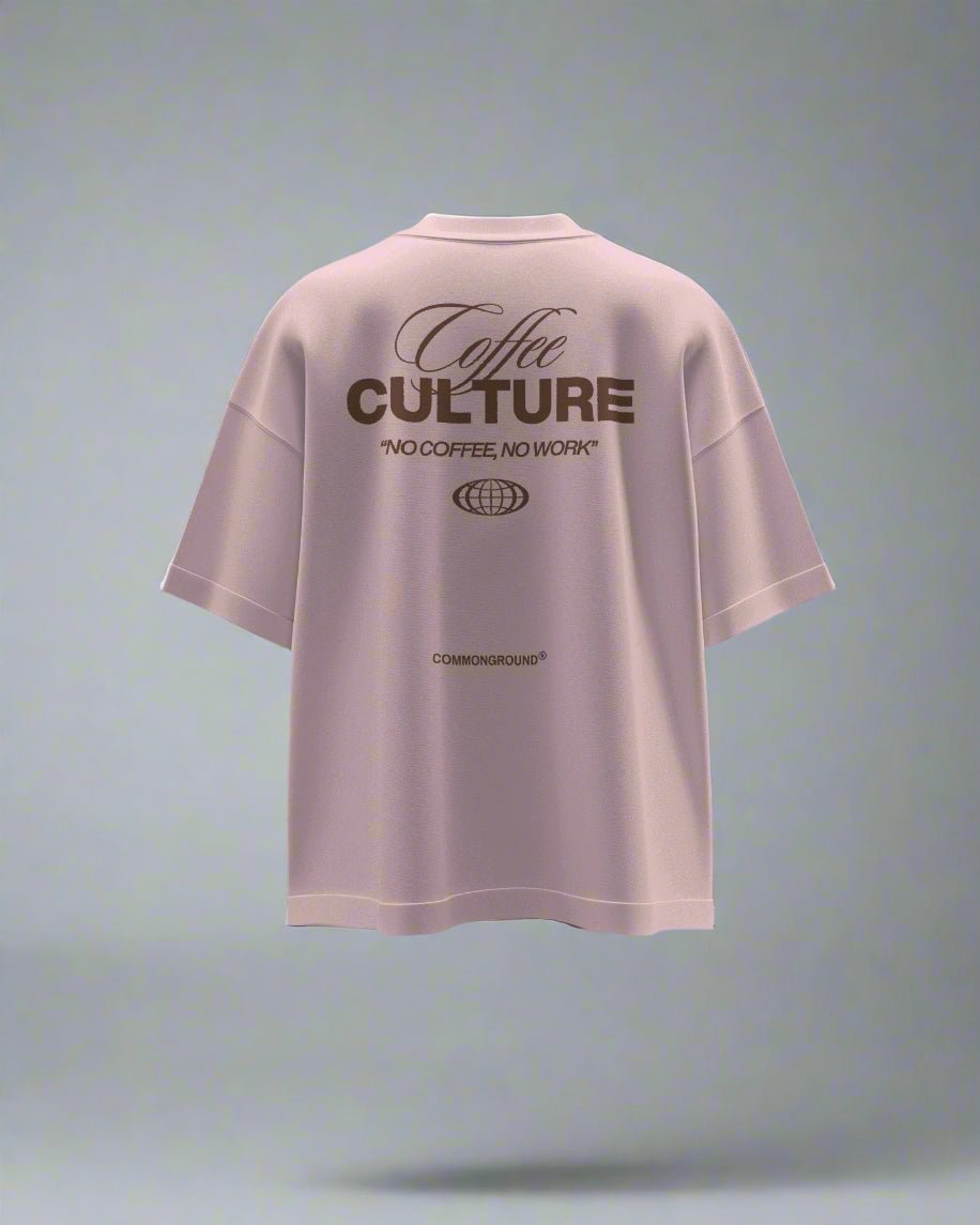 COFFEE CULTURE OVERSIZED T - SHIRT - COMMONGROUND
