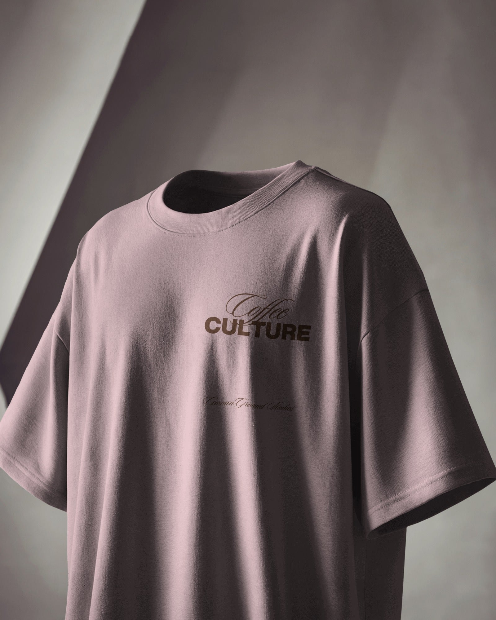 COFFEE CULTURE OVERSIZED T - SHIRT - COMMONGROUND