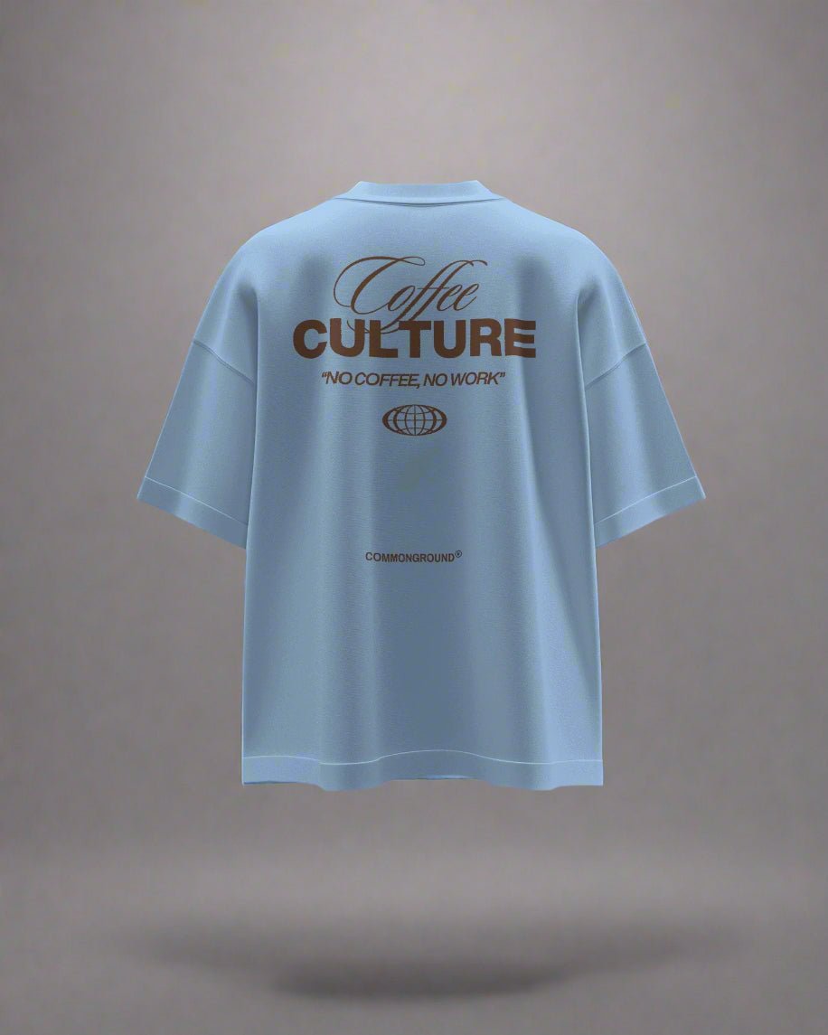 COFFEE CULTURE OVERSIZED T - SHIRT - COMMONGROUND