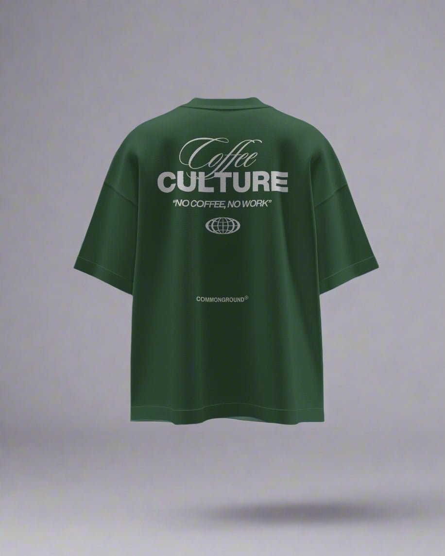 COFFEE CULTURE OVERSIZED T - SHIRT - COMMONGROUND