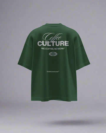 COFFEE CULTURE OVERSIZED T - SHIRT - COMMONGROUND