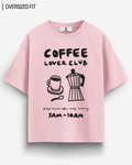 COFFEE LOVER CLUB OVERSIZED T - SHIRT - COMMONGROUND