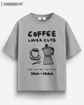 COFFEE LOVER CLUB OVERSIZED T - SHIRT - COMMONGROUND