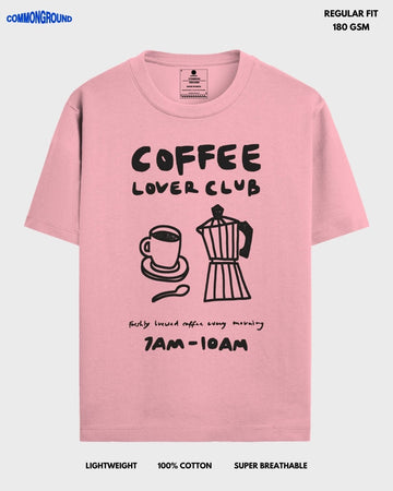 COFFEE LOVER CLUB REGULAR T - SHIRT - COMMONGROUND