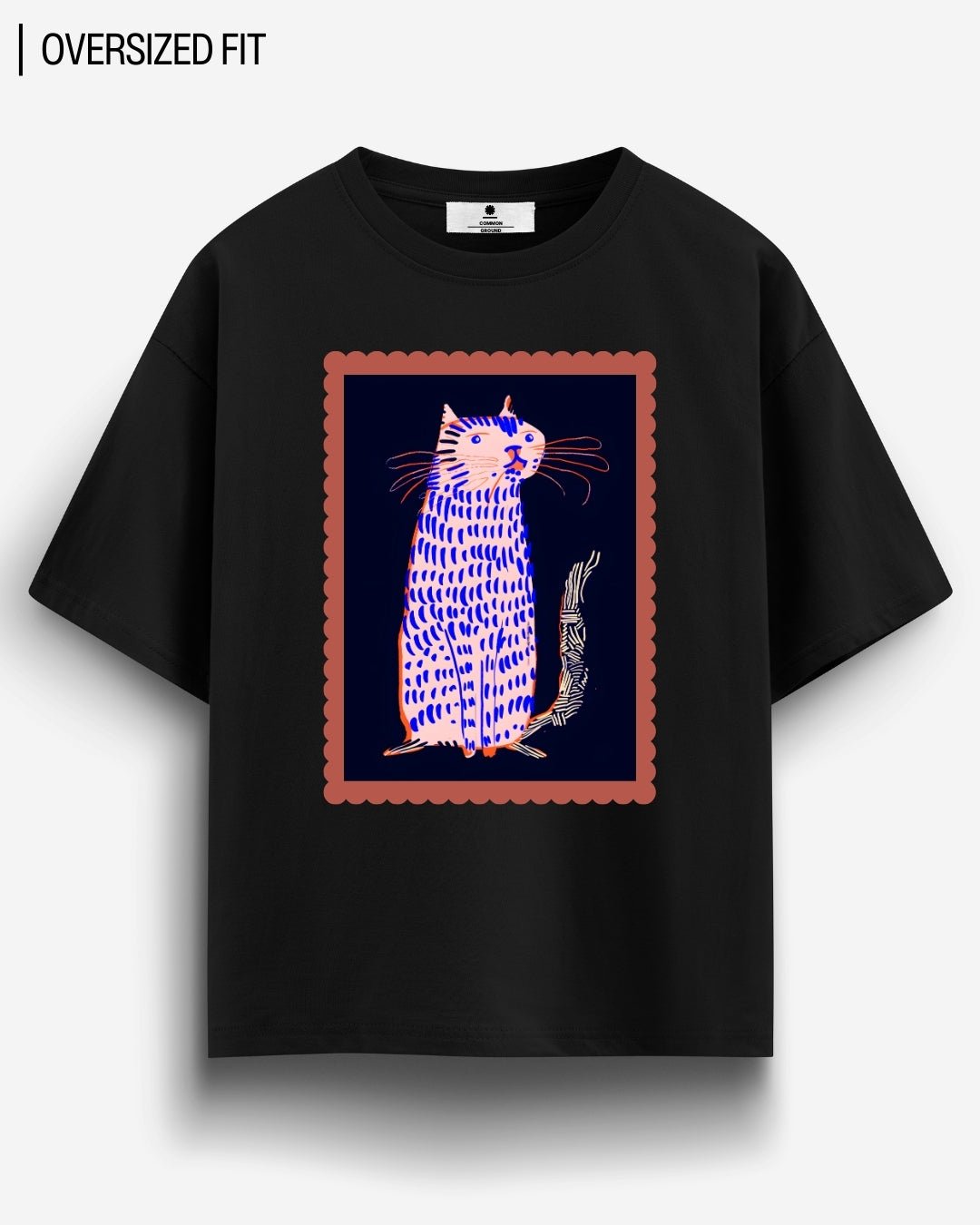 COOL CAT OVERSIZED T - SHIRT - COMMONGROUND