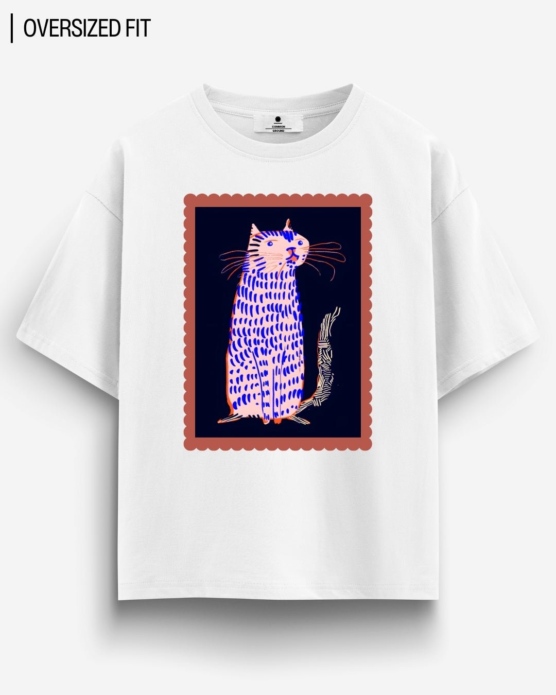 COOL CAT OVERSIZED T - SHIRT - COMMONGROUND