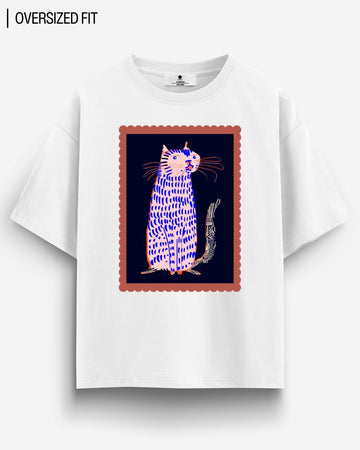 COOL CAT OVERSIZED T - SHIRT - COMMONGROUND