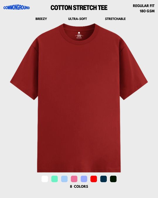 COTTON STRETCH T - SHIRT - COMMONGROUND