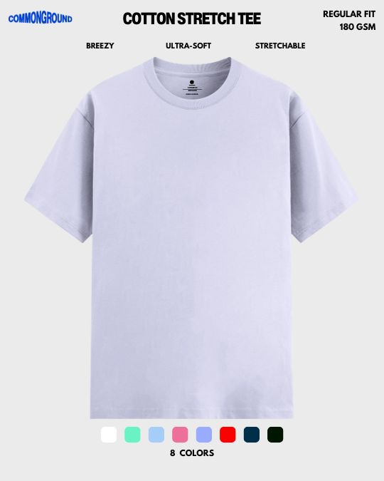 COTTON STRETCH T - SHIRT - COMMONGROUND